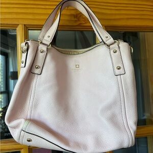 Kate Spade Pink Leather Tote Bag